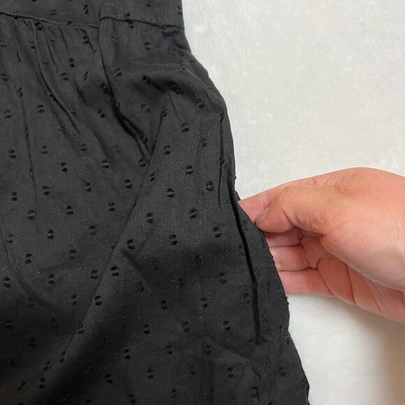 Old Navy V-Neck Clip Dot Mini Swing Dress Size Large NEW LBD Minimalist Casual - Picture 9 of 12